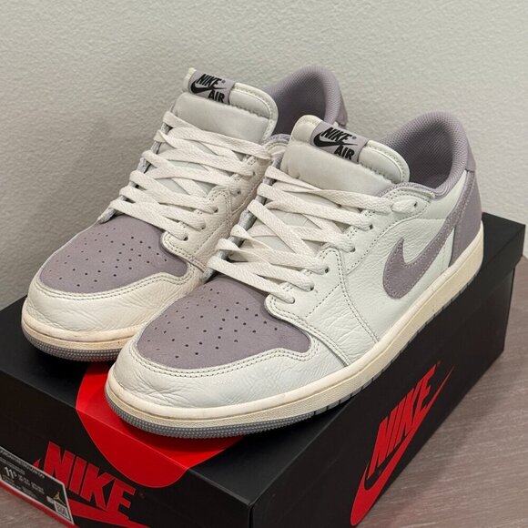 Air Jordan 1 Retro OG Low Atmosphere Grey main image 6